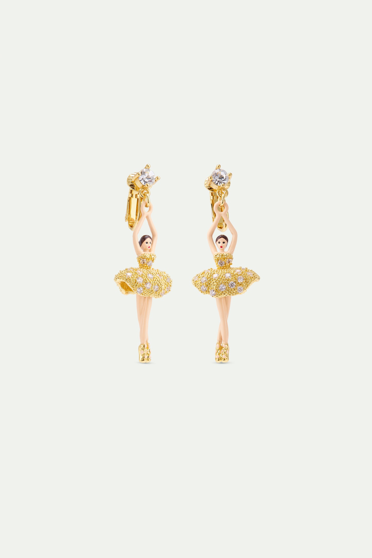 Les Néréides Clip Earrings PAS DE DEUX from the PAS DE DEUX collection officially available in Manila, Philippines