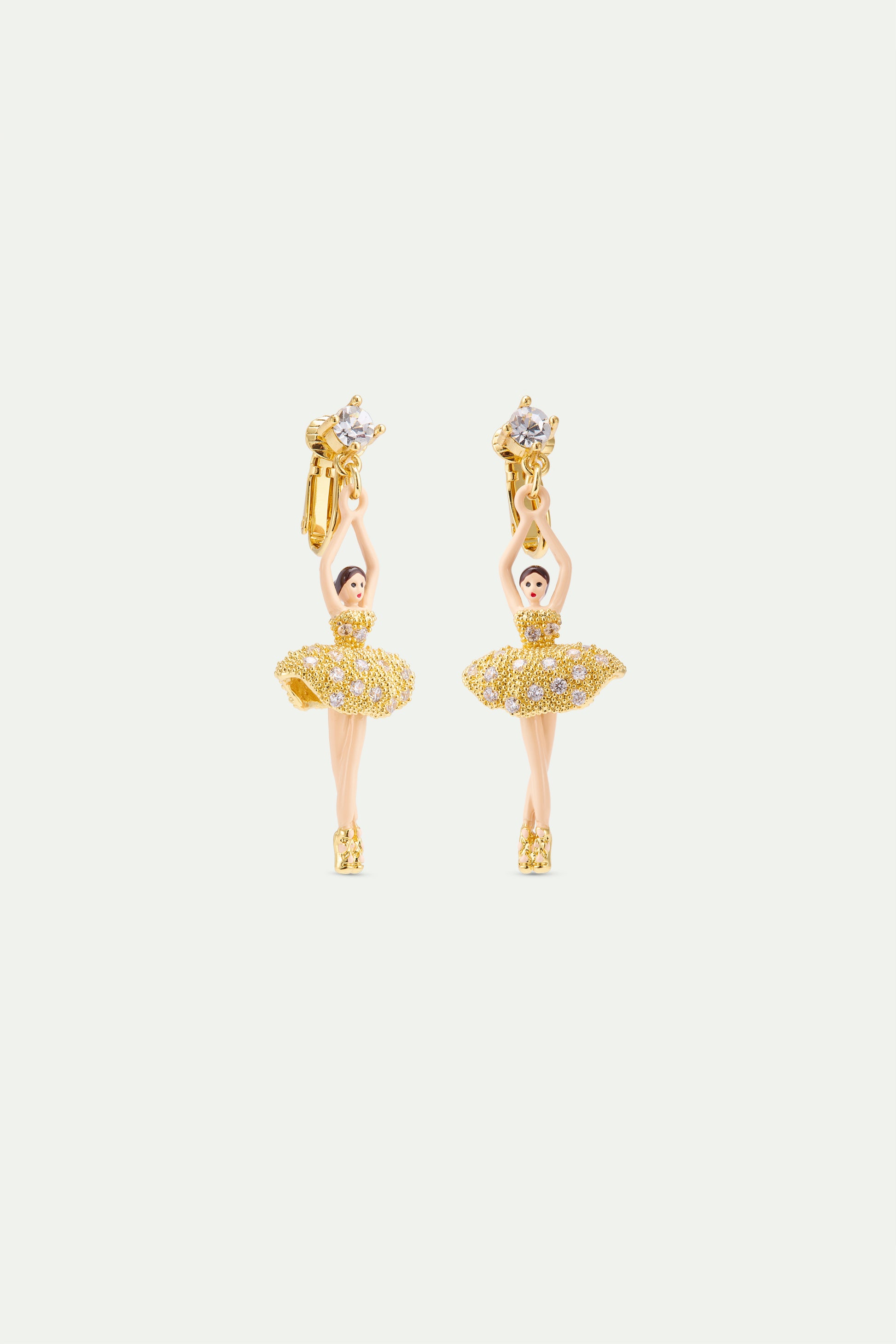Les Néréides Clip Earrings PAS DE DEUX from the PAS DE DEUX collection officially available in Manila, Philippines