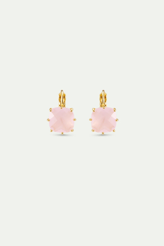 Les Néréides Sleeper Earrings LA DIAMANTINE rose pâle from the LA DIAMANTINE collection officially available in Manila, Philippines