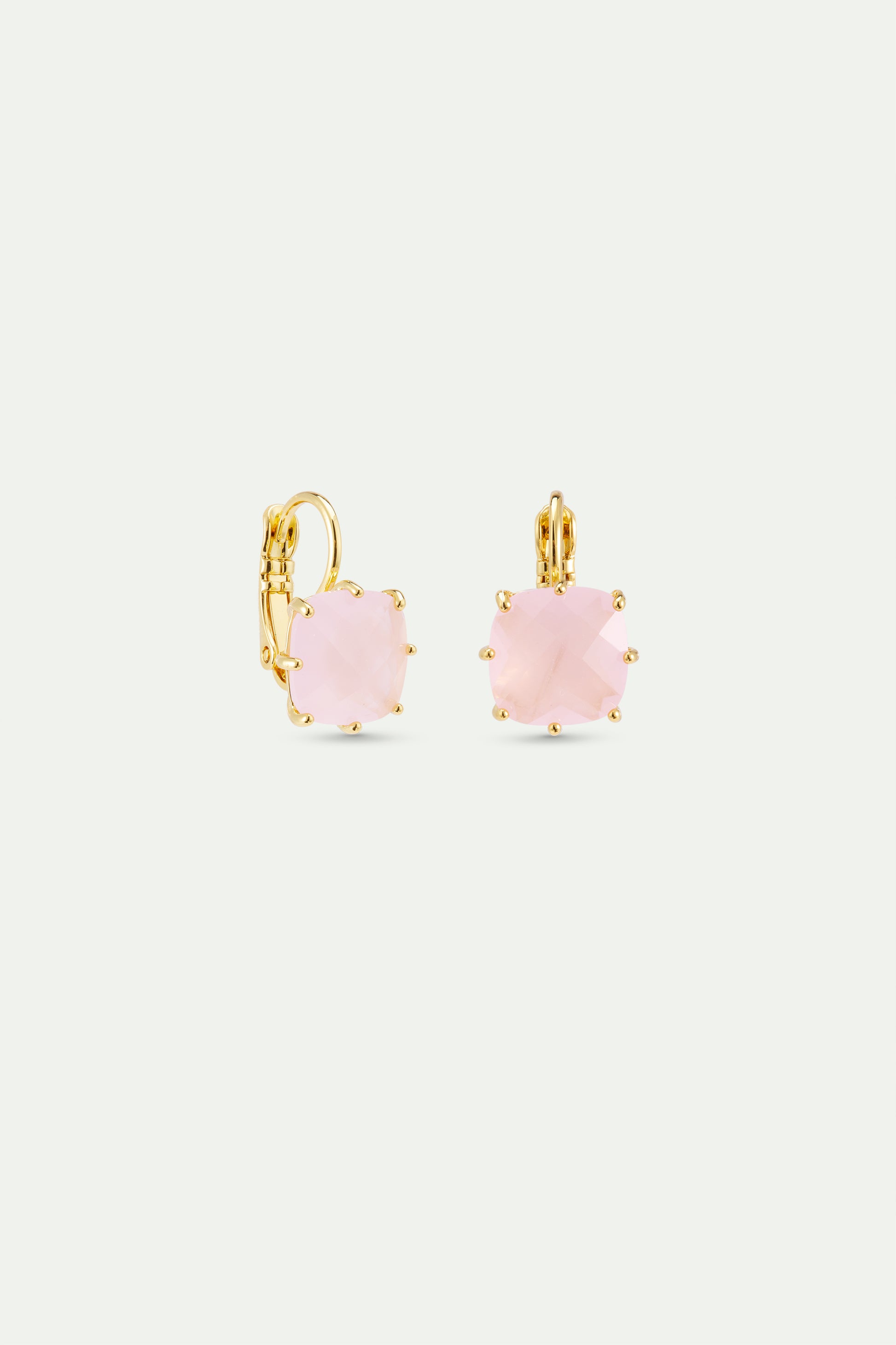 Les Néréides Sleeper Earrings LA DIAMANTINE rose pâle from the LA DIAMANTINE collection officially available in Manila, Philippines