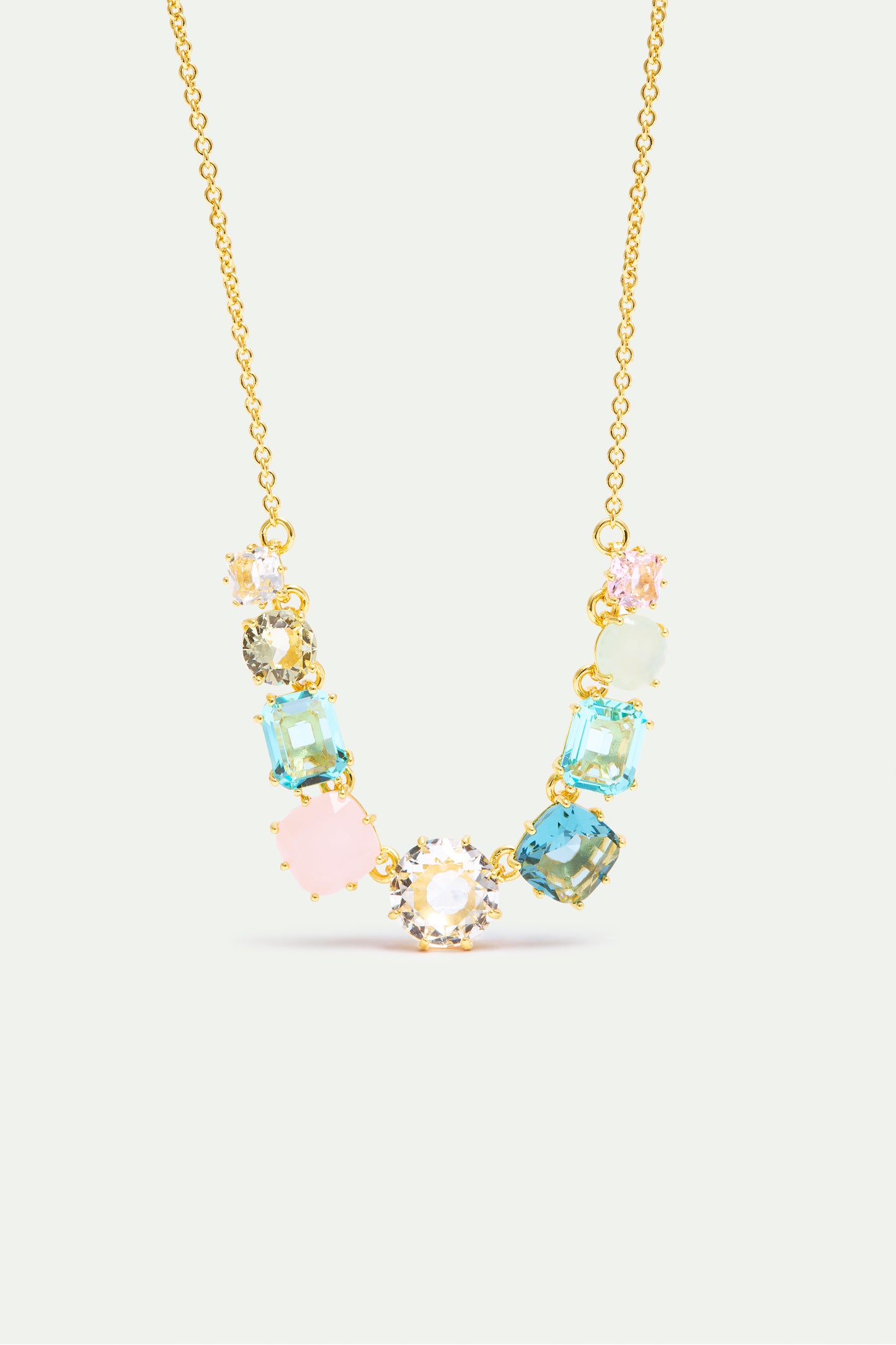Les Néréides Necklace LA DIAMANTINE rosa centifolia from the LA DIAMANTINE collection officially available in Manila, Philippines