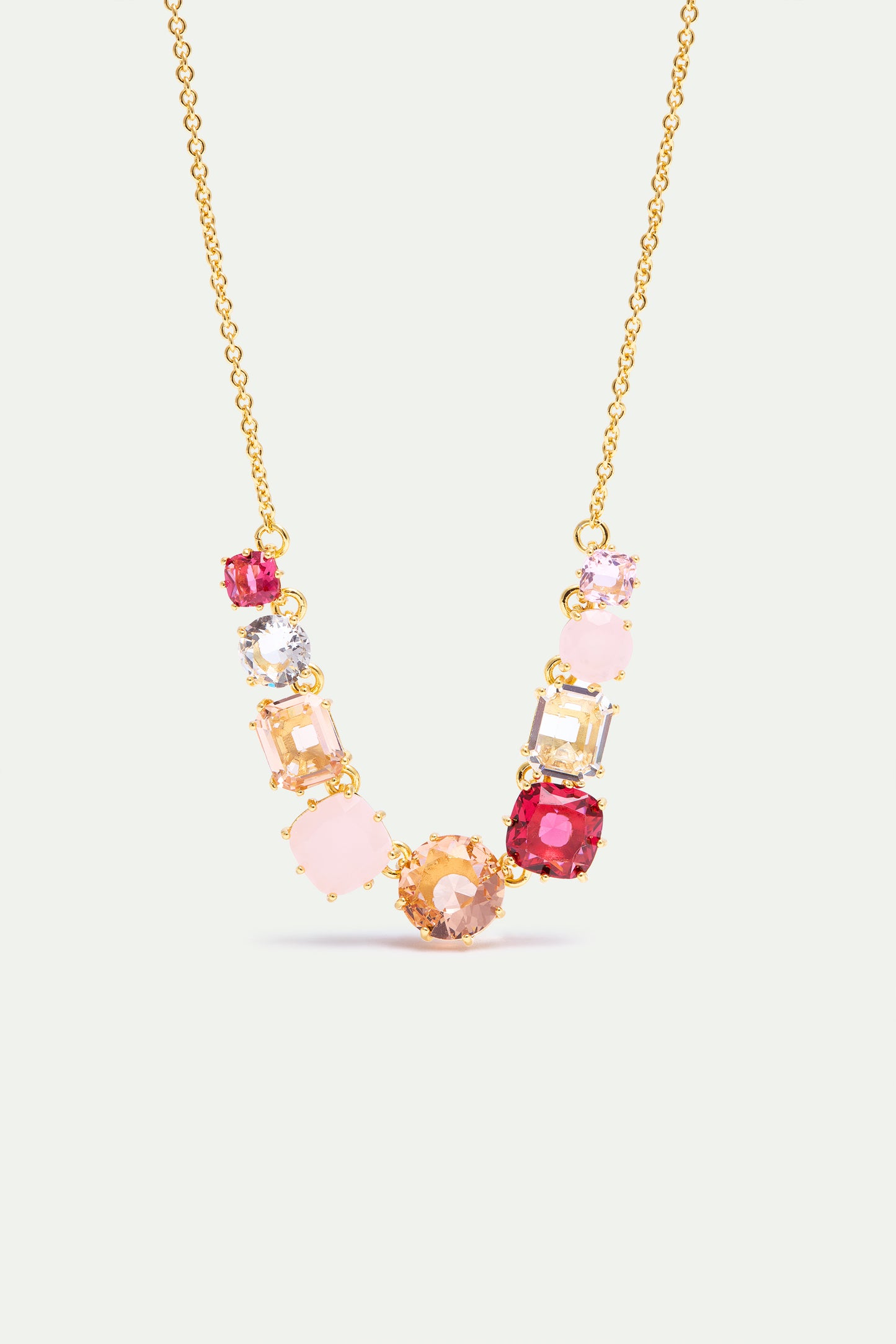 Les Néréides Necklace LA DIAMANTINE rosa centifolia from the LA DIAMANTINE collection officially available in Manila, Philippines
