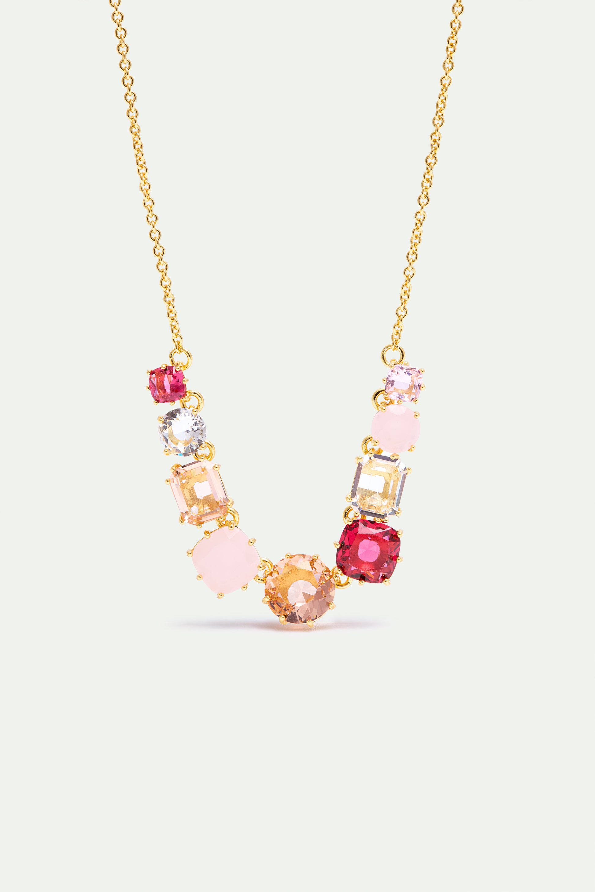 Les Néréides Necklace LA DIAMANTINE rosa centifolia from the LA DIAMANTINE collection officially available in Manila, Philippines