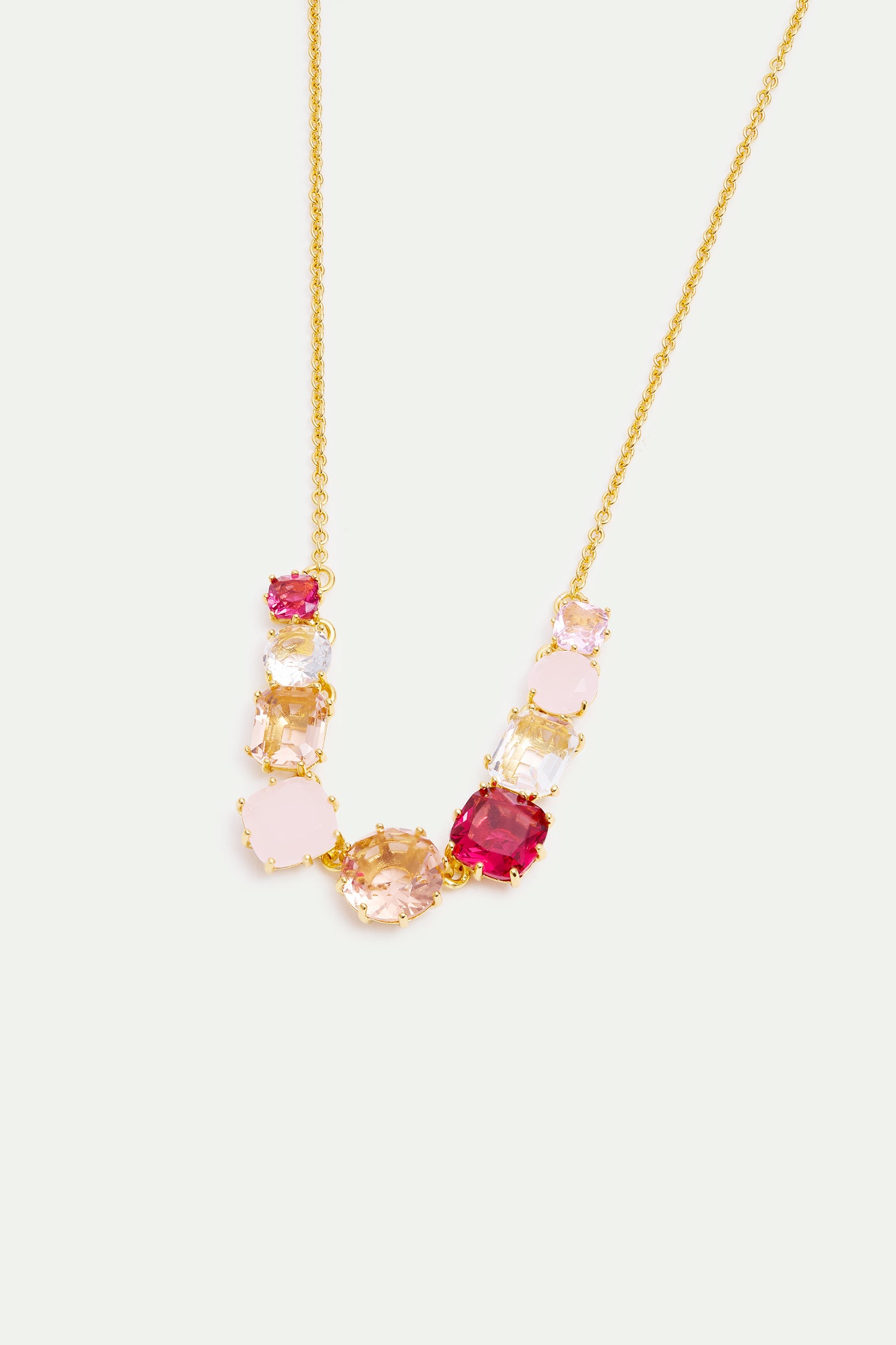 Les Néréides Necklace LA DIAMANTINE rosa centifolia from the LA DIAMANTINE collection officially available in Manila, Philippines