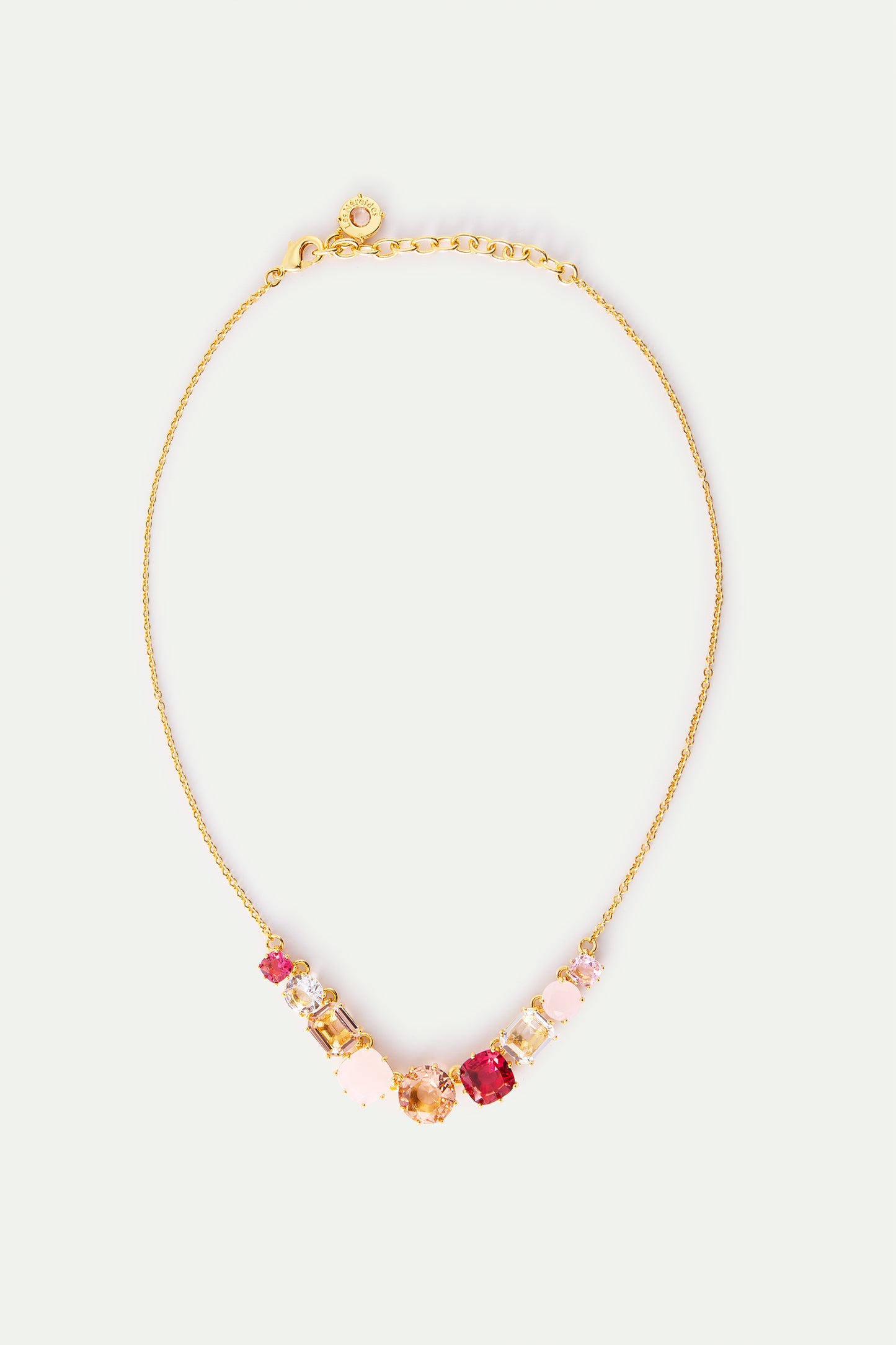 Les Néréides Necklace LA DIAMANTINE rosa centifolia from the LA DIAMANTINE collection officially available in Manila, Philippines
