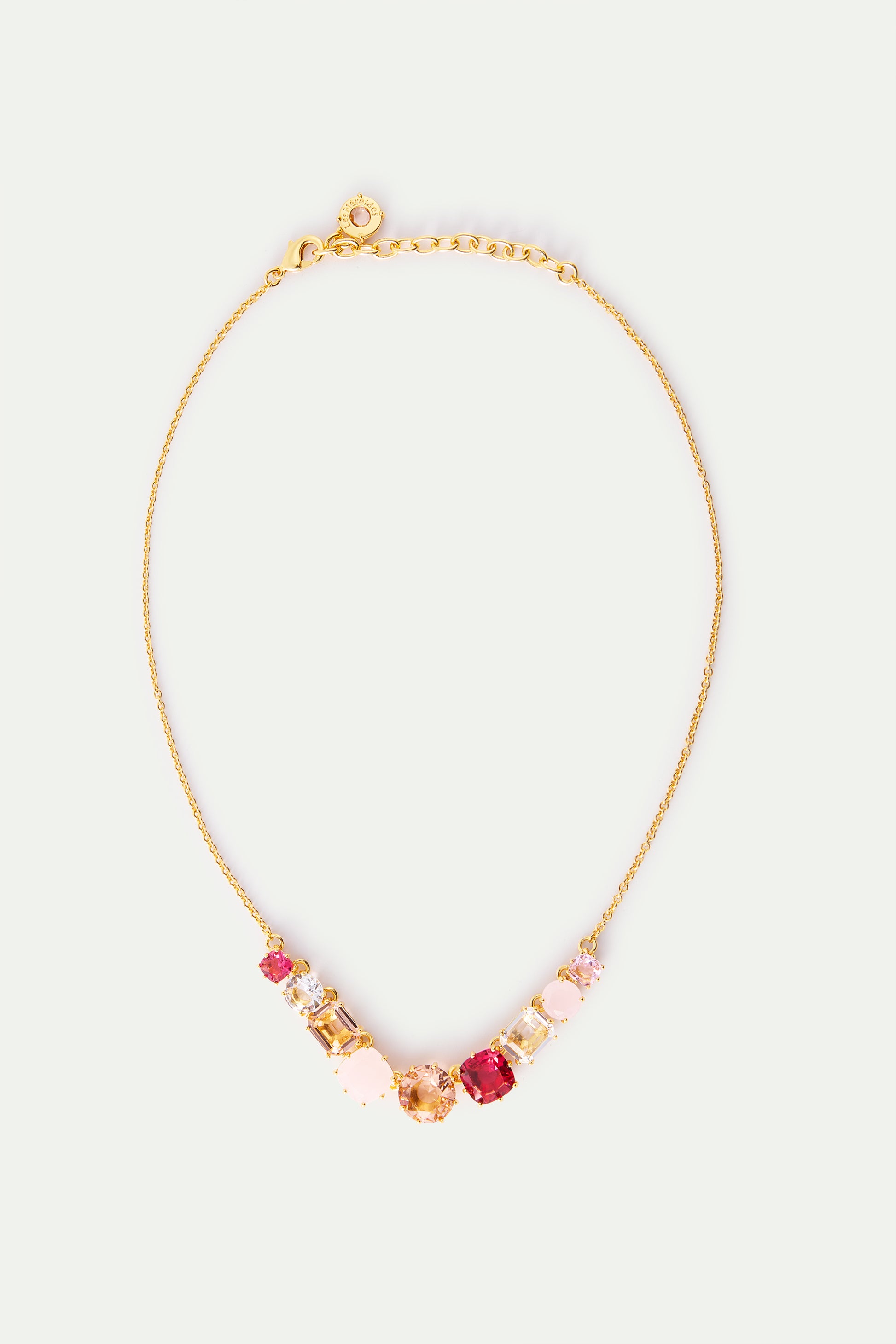 Les Néréides Necklace LA DIAMANTINE rosa centifolia from the LA DIAMANTINE collection officially available in Manila, Philippines