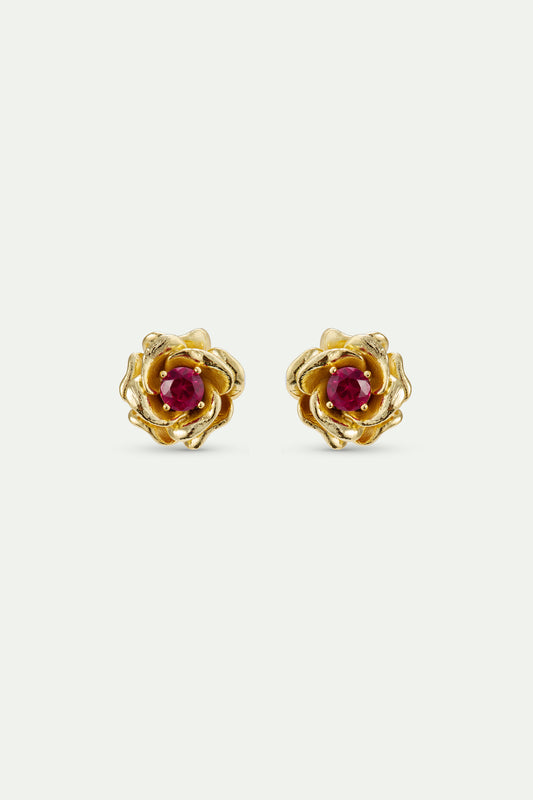 Les Néréides Post Earrings ROSES ET FRAMBOISES from the ROSES ET FRAMBOISES collection officially available in Manila, Philippines