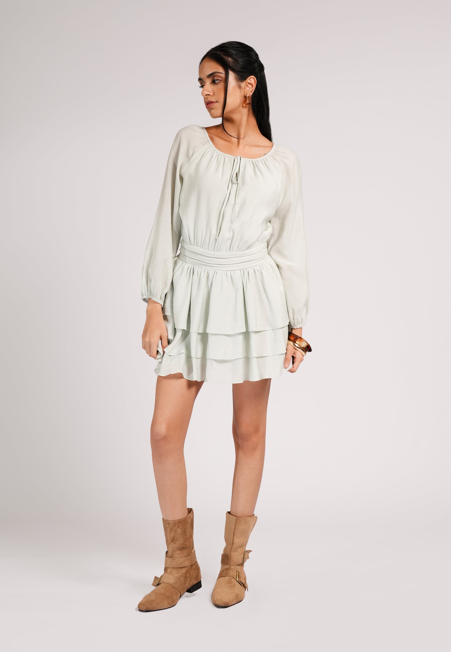 COZTON L/S PLAYSUIT