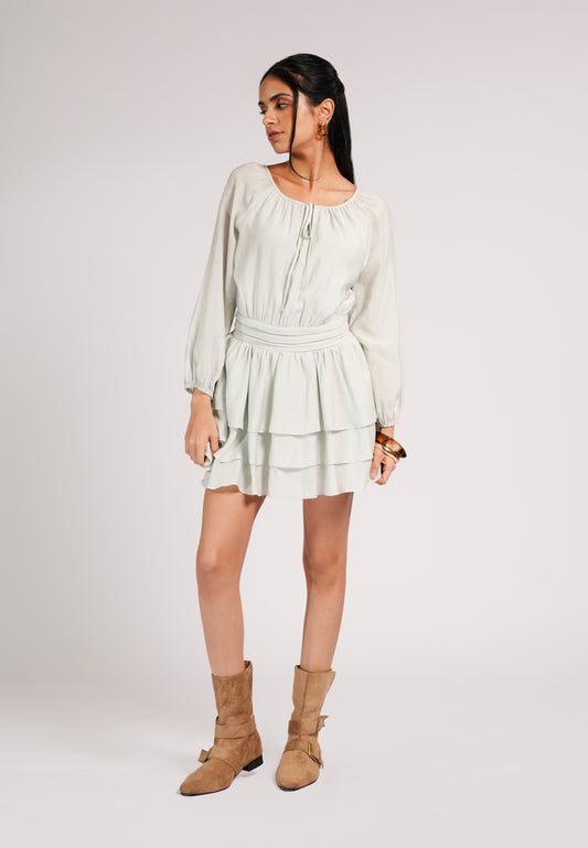 COZTON L/S PLAYSUIT