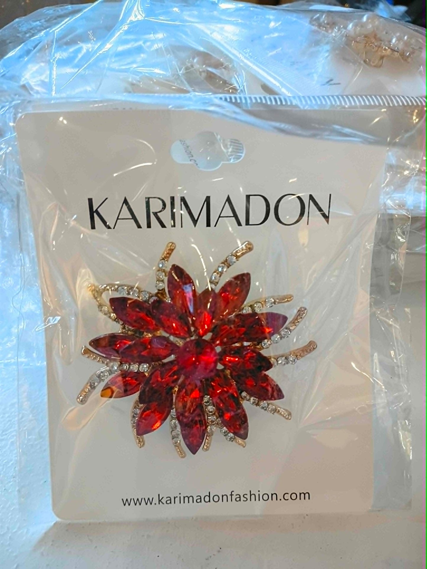 FLOWER BROOCH