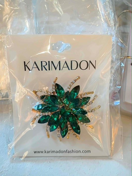 FLOWER BROOCH