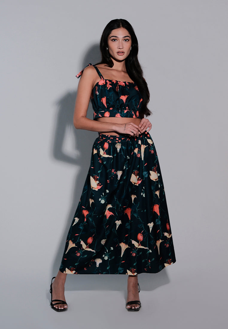 THE LOVER S/L TOP & SKIRT