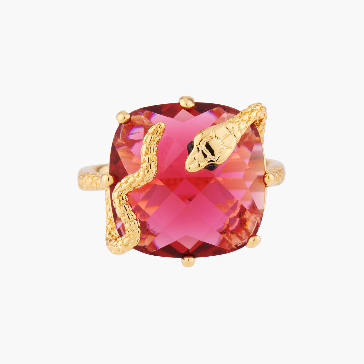 Serpentine Solitaire Ring