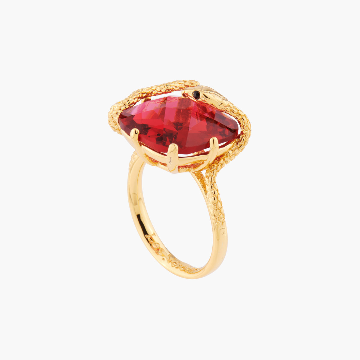 Serpentine Solitaire Ring