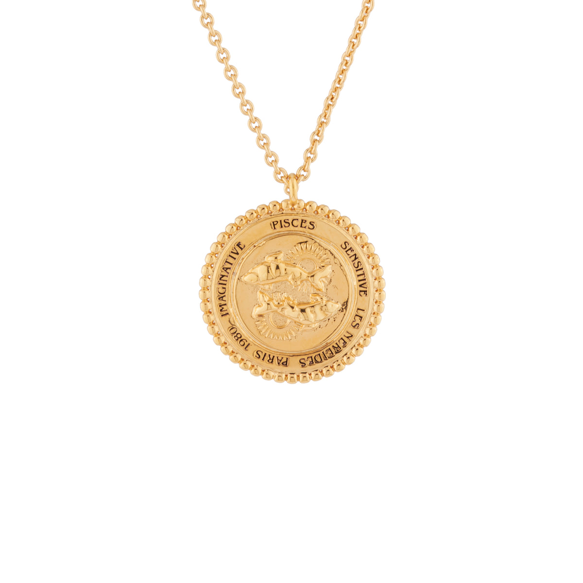 Pendant Pisces Zodiac Sign 42 + 5 cm Necklace CONSTELLATION