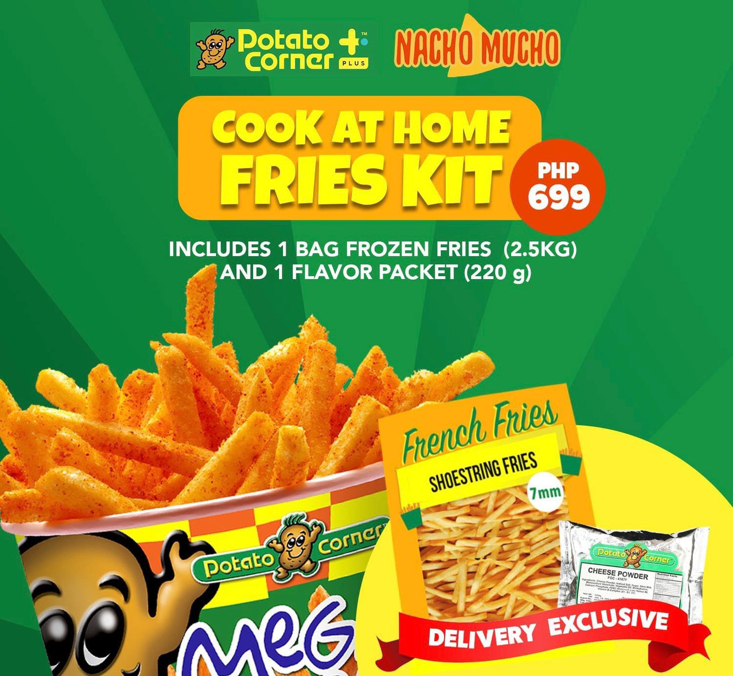 Potato Corner Frozen Fries